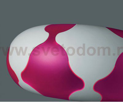 Подвесной светильник FLAN White/Fucsia