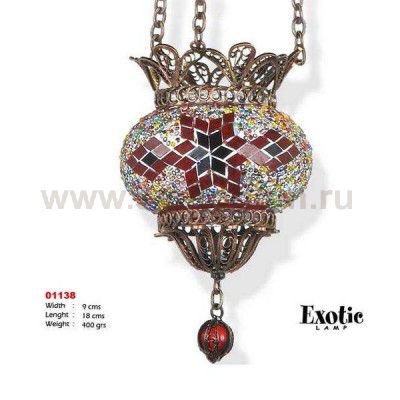 Подвесной светильник Exotic lamp 01138-К Jupiter