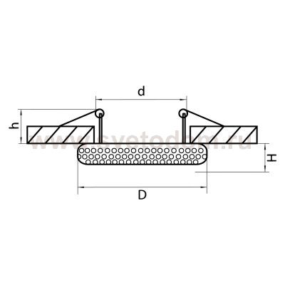Светильник встраиваемый Lightstar 011998R Miriade