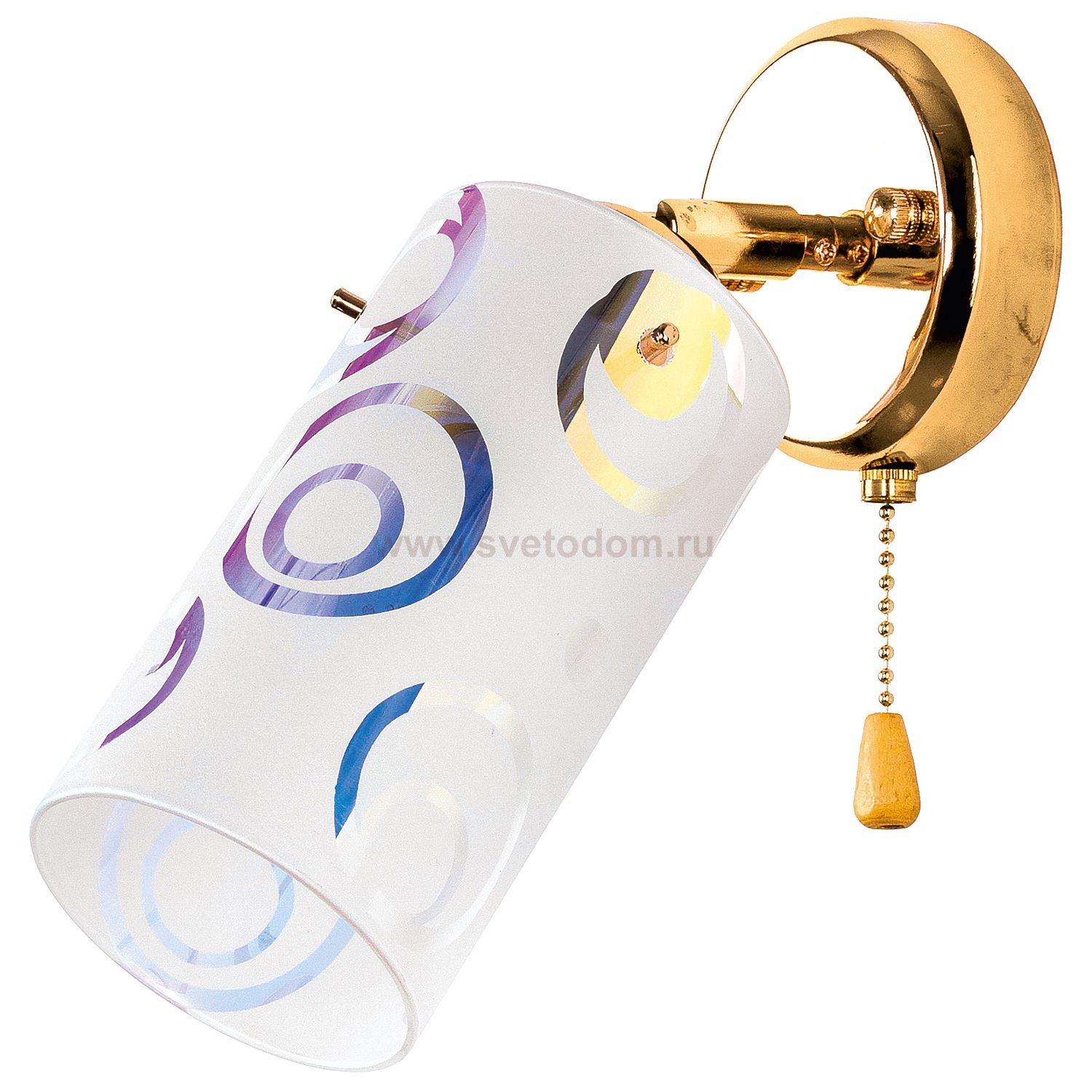 Светильник ЭкономСвет 016KR/1wC FG WT