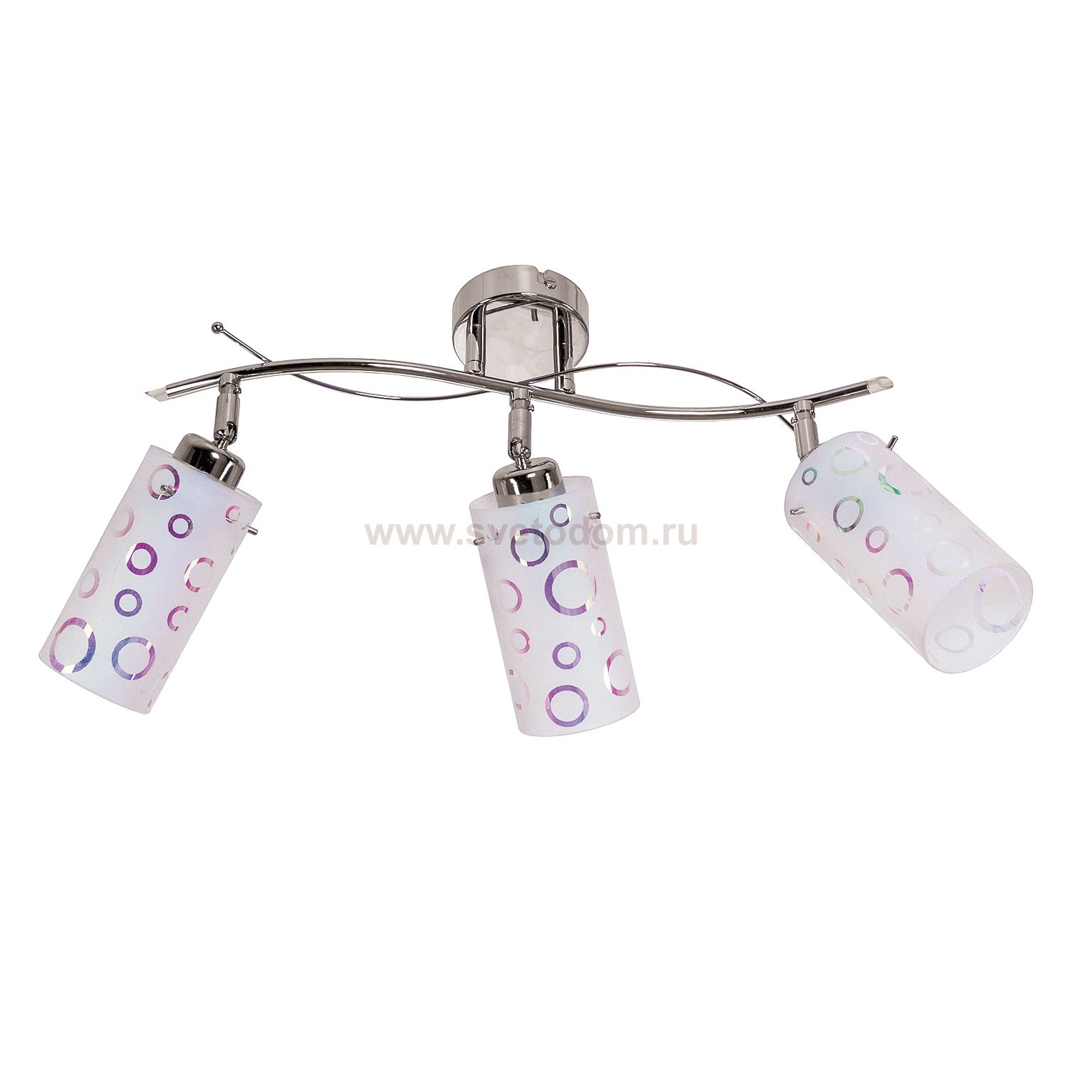 Светильник ЭкономСвет 016KS/3CR WT