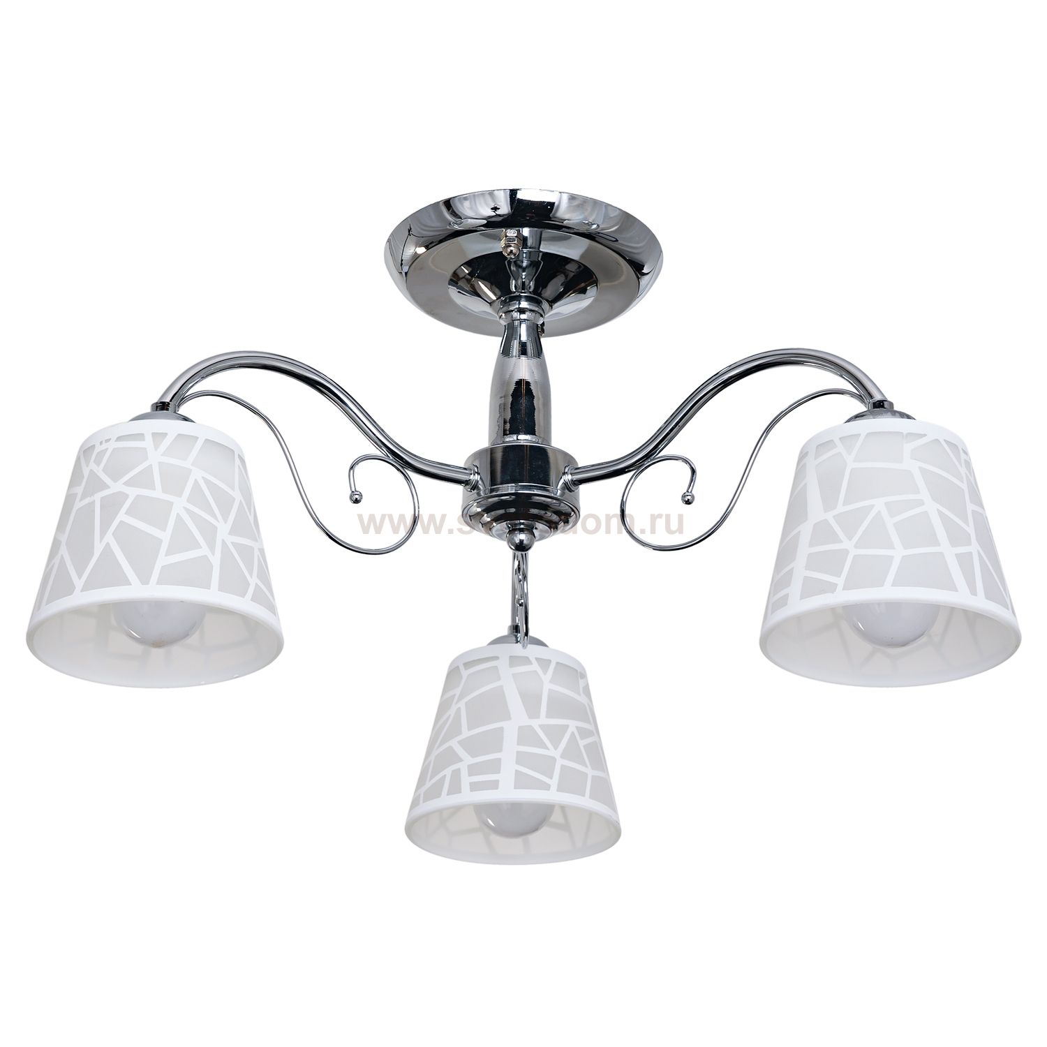 Светильник ЭкономСвет 019/3CR WT