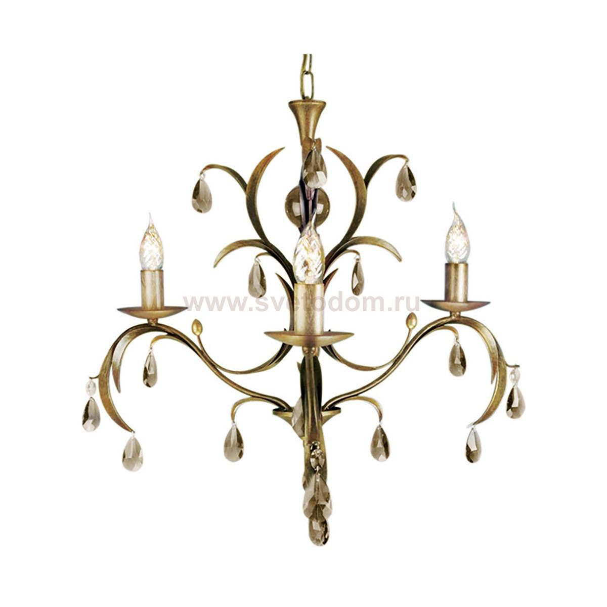 Люстра Natural concept LL3 ANT BRZ LILY