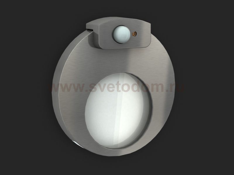 Zamel Светильник MUNA Сталь/Тепл.бел. в монт.коробку, 14V DC с датчиком движения (02-212-22)