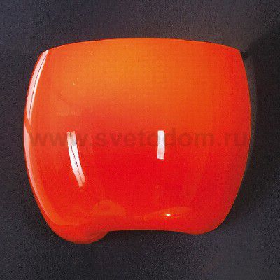 Плафон стекло в виде красного яблока для Lussole LSN-0211-01 MELA