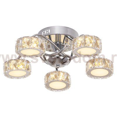 Люстра светодиодная Экономсвет 022H/5CR CL