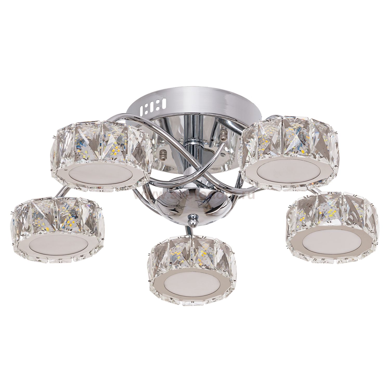 Люстра светодиодная Экономсвет 022H/5CR CL