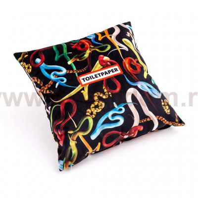 Подушка Toiletpaper Snakes
