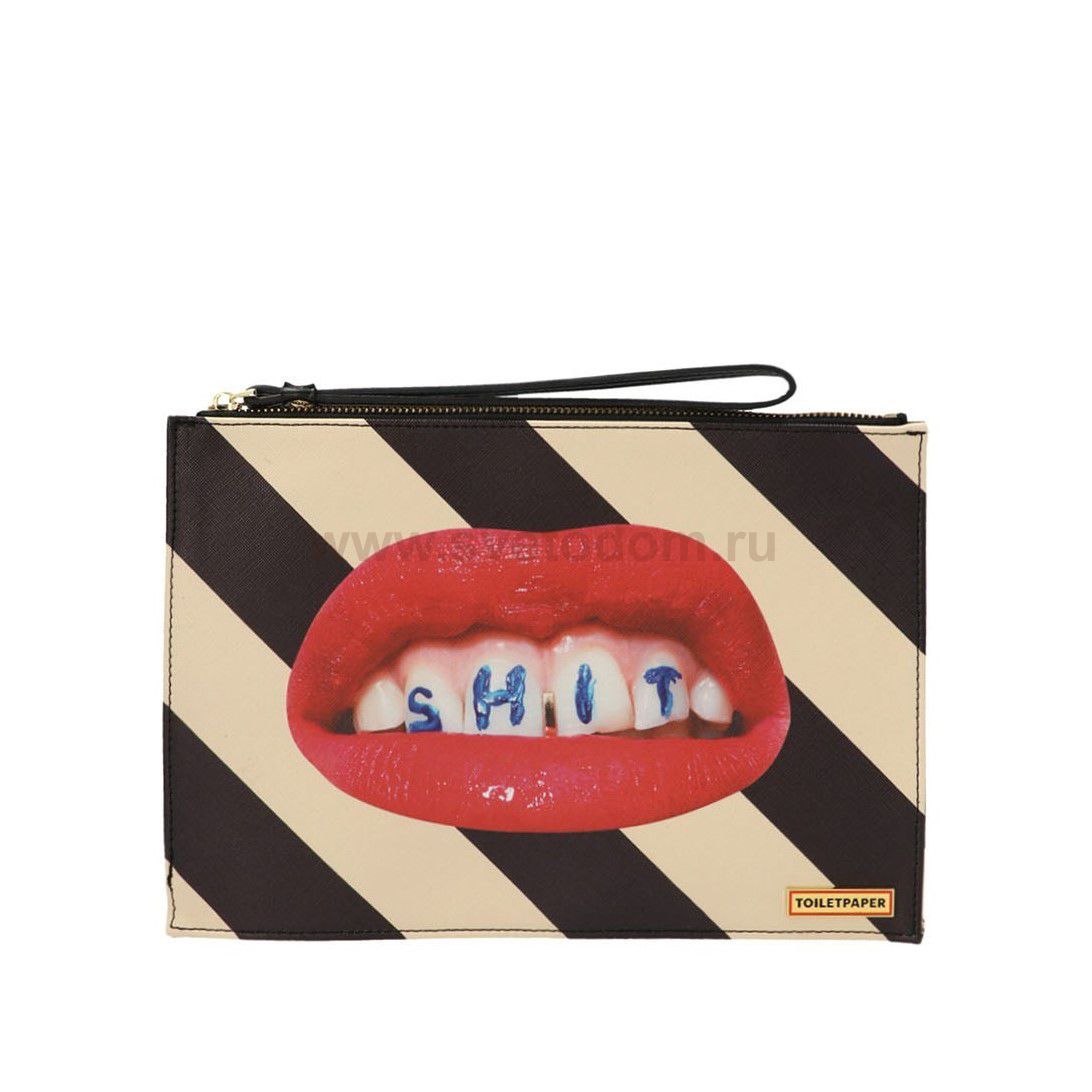 Клатч Shit Striped