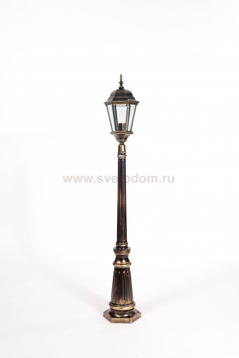 Светильник столб уличный 1 фонарь Oasis Light 91411L Gb