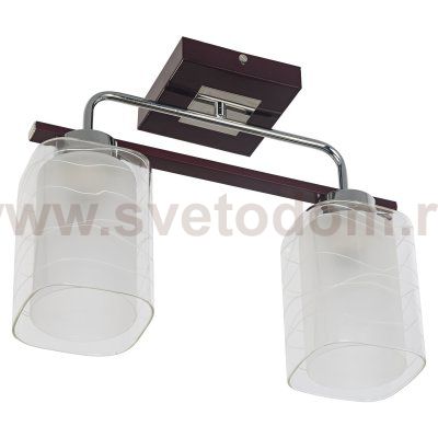 Люстра еврокаркас Экономсвет 050J/2CR+BR WT