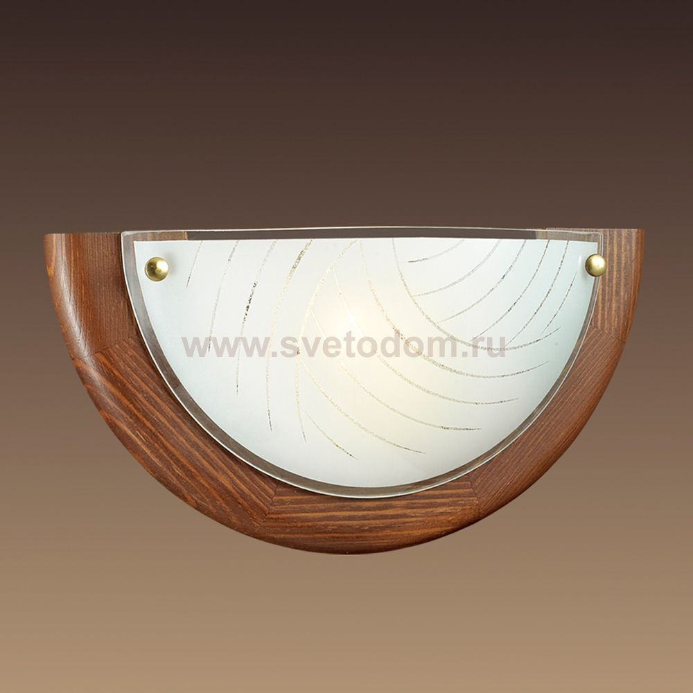 Светильник настенный половинка Сонекс 058 VIRA с деревом