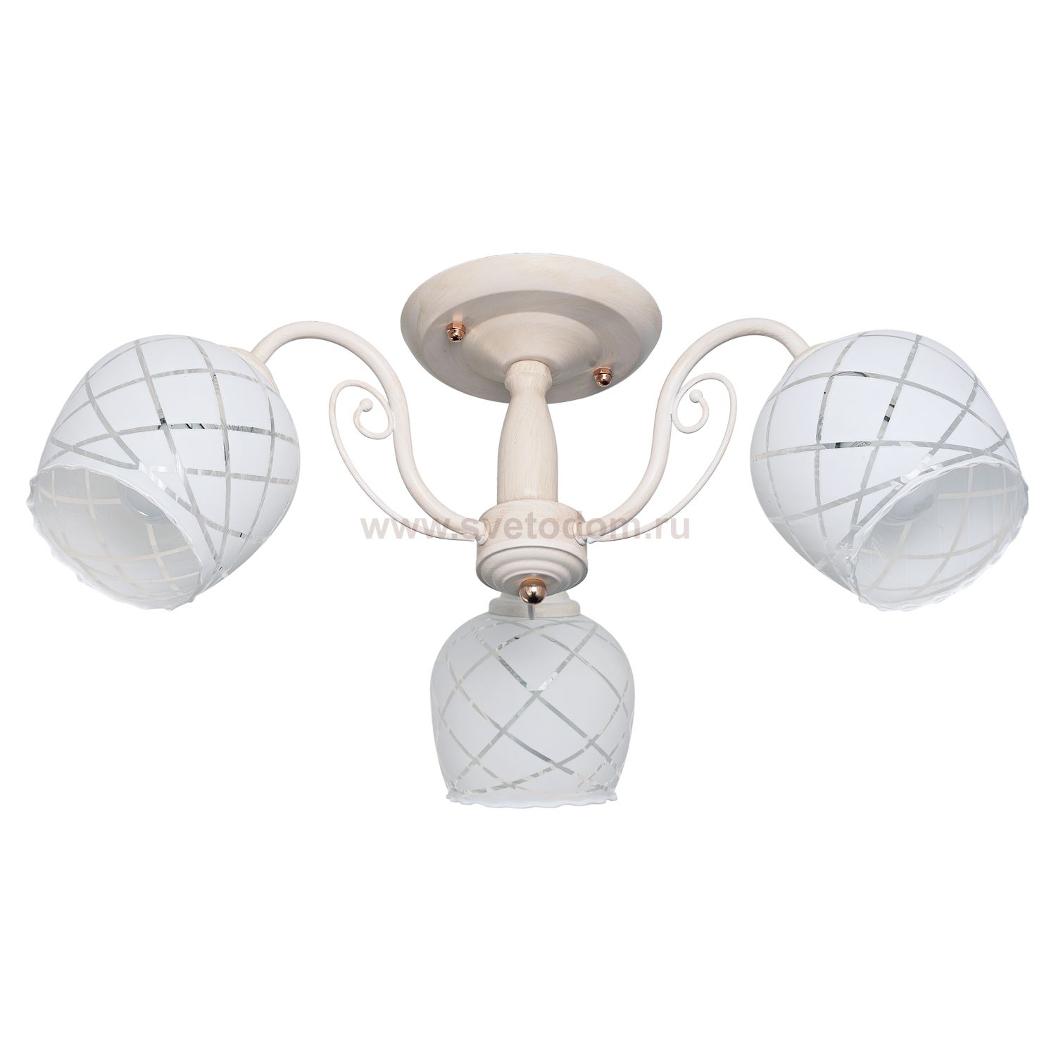 Потолочный светильник Экономсвет 066/3WT WT