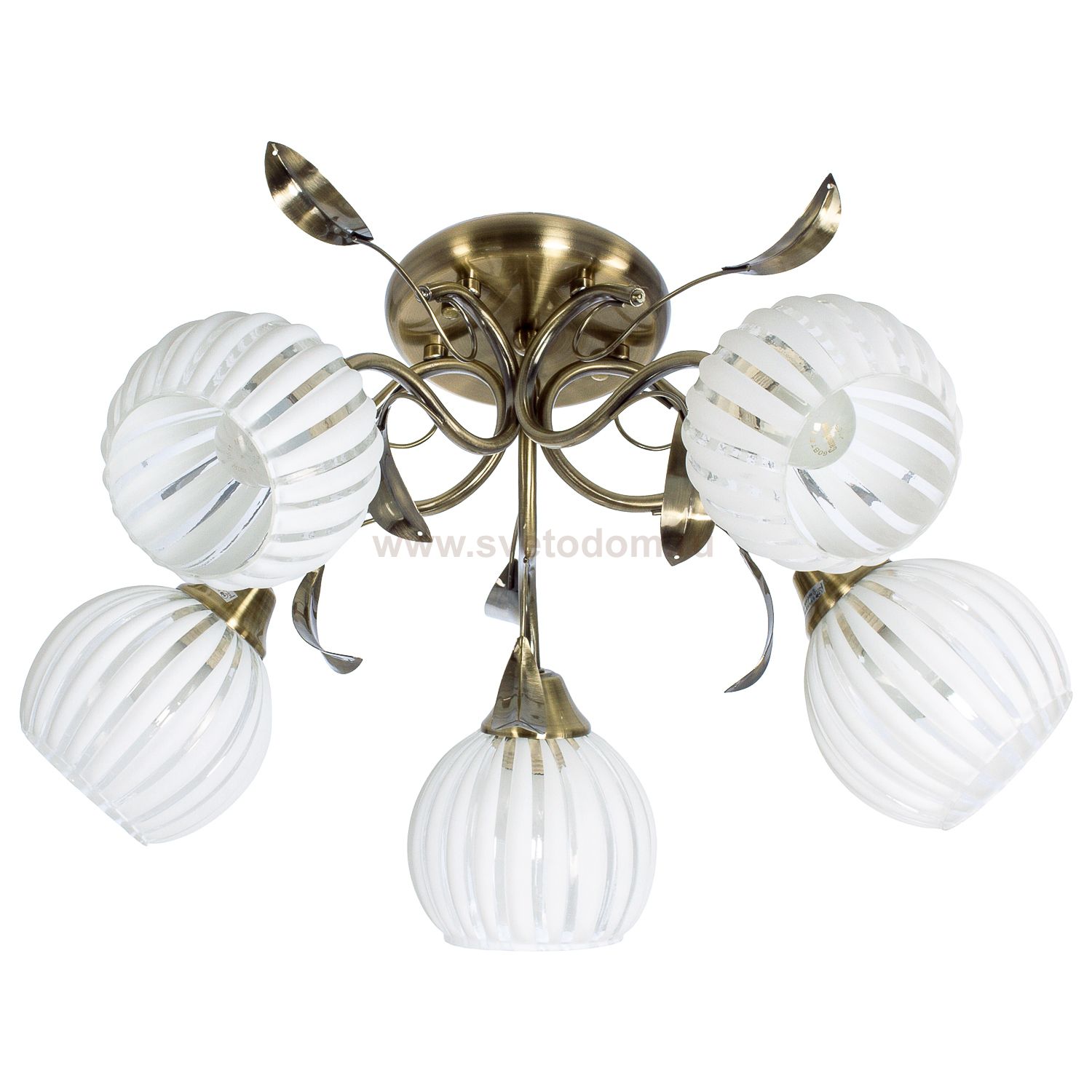 Люстра классическая Экономсвет 0677W/5BCU WT