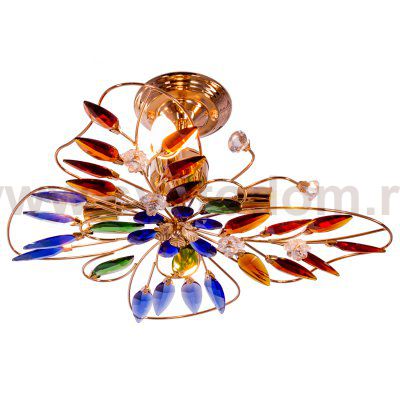 Люстра с хрусталем Экономсвет 0683W/4FGD MIX