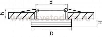Светильник точечный встраиваемый диодный Lightstar 70272 Maturo