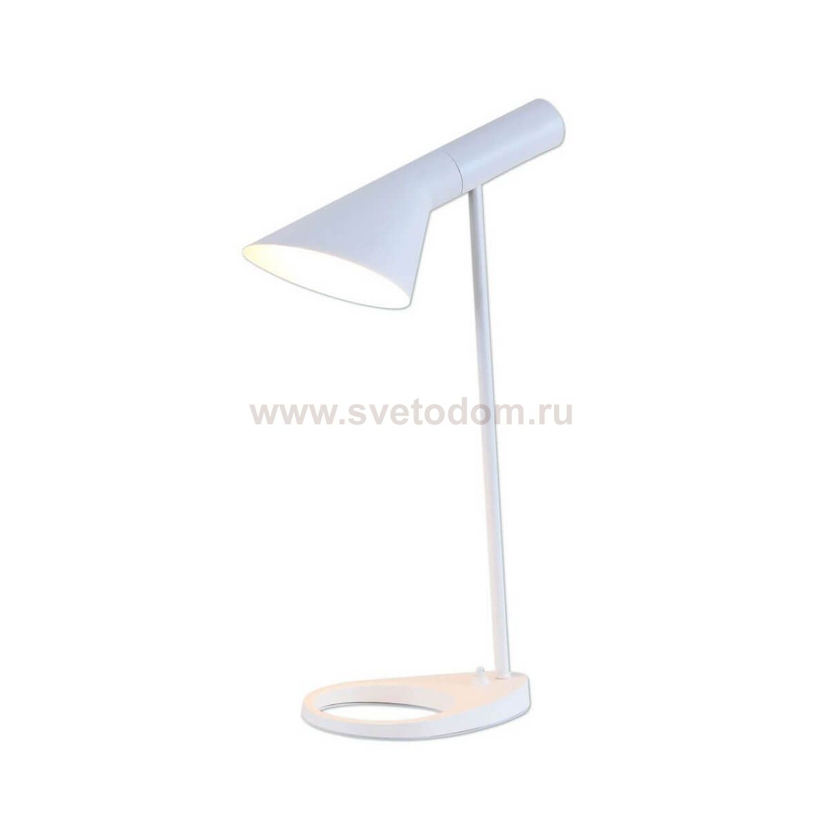 Настольная лампа СЕУЛ белая d30 h50 E27 1*40W Kink light 07033-1,01