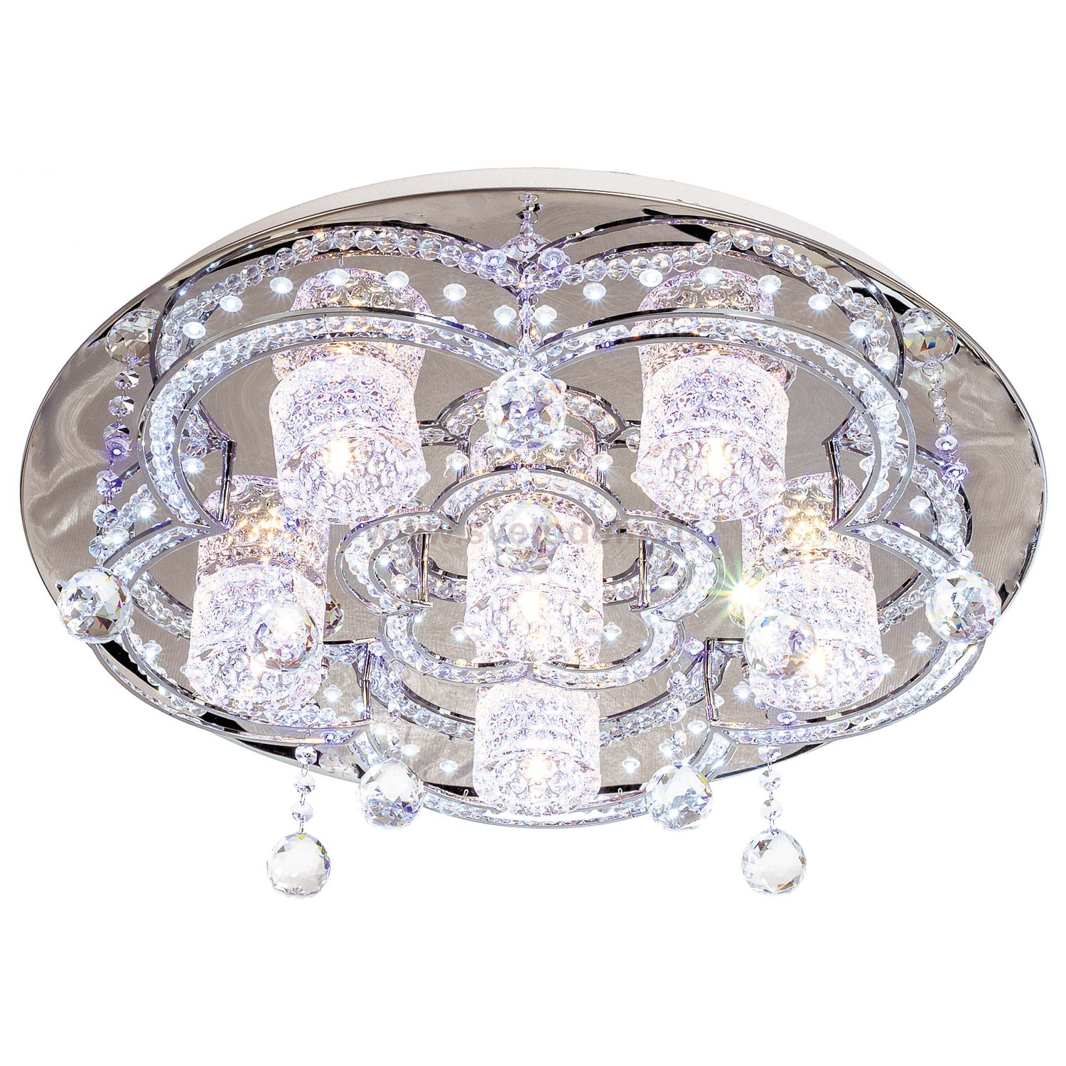 Светильник ЭкономСвет 070G/6CR RC WT+RBPLED