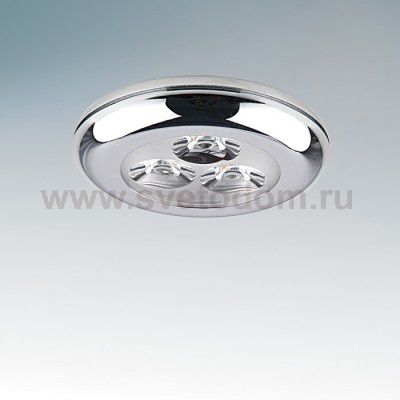 Светильник точечный встраиваемый диодный Lightstar 071034R Piano led mini