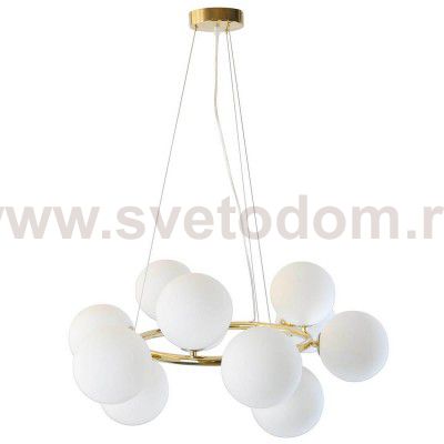 Люстра СИДА золото d73 h120 E14 12*40W Kink light 07508-12,33