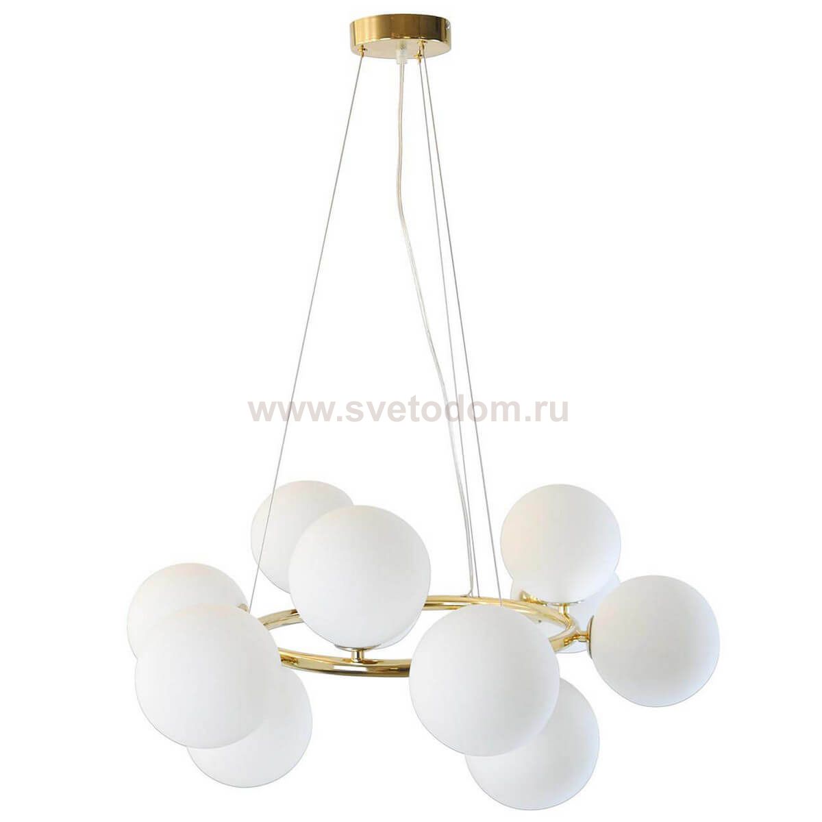 Люстра СИДА золото d73 h120 E14 12*40W Kink light 07508-12,33