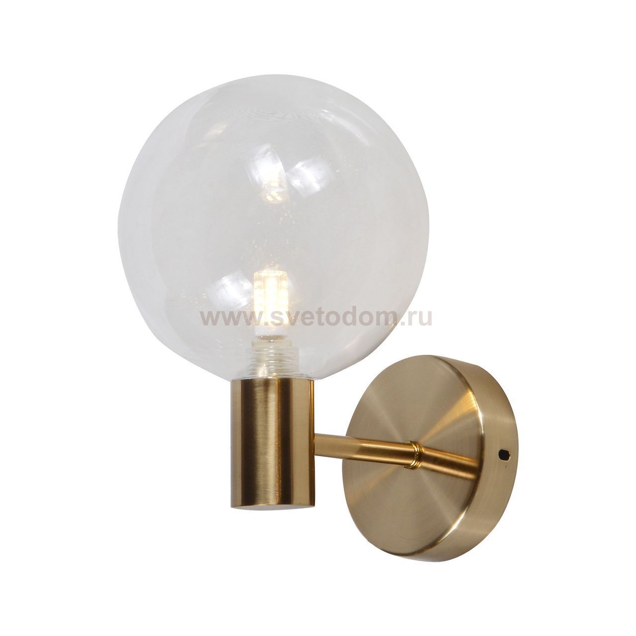 Светильник бра КИАРА бронза w23*15 h14 E14 1*5W диаметр плафона 15см Kink light 07603-1 E14