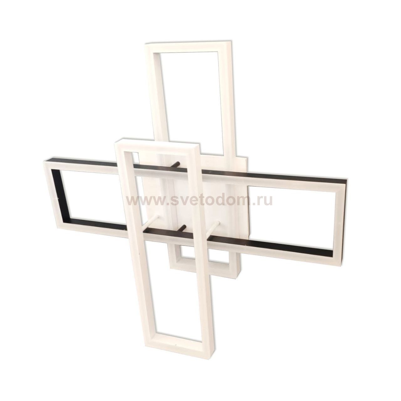 Светильник ЛИНД черно-белый w80*80 h18 Led 120W (3000-6000K) Kink light 07610-2