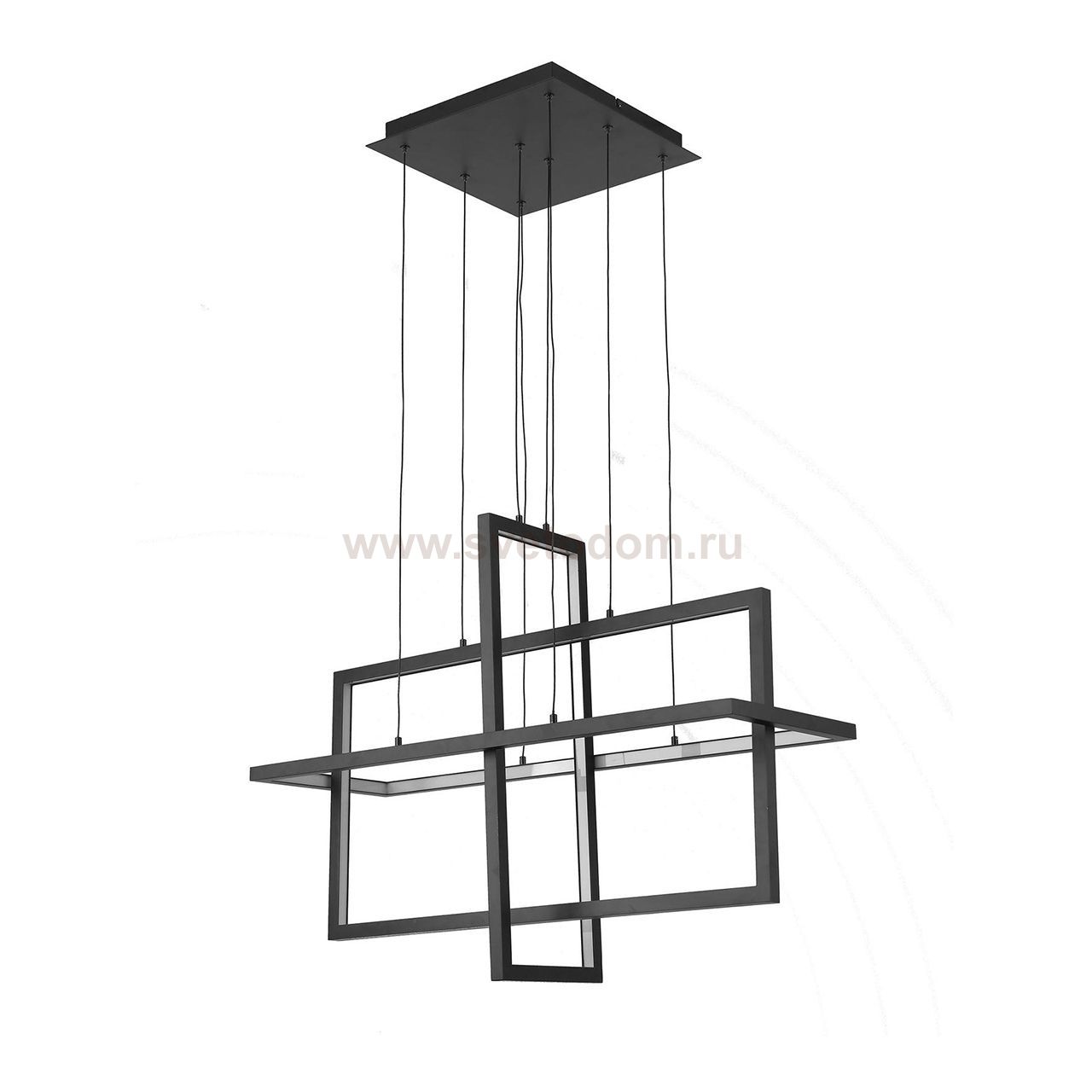 Подвес ЛИНД черный w100*28.5 h28.5 Led 44W+43W+33W(3000К) Kink light 07612-3A,19