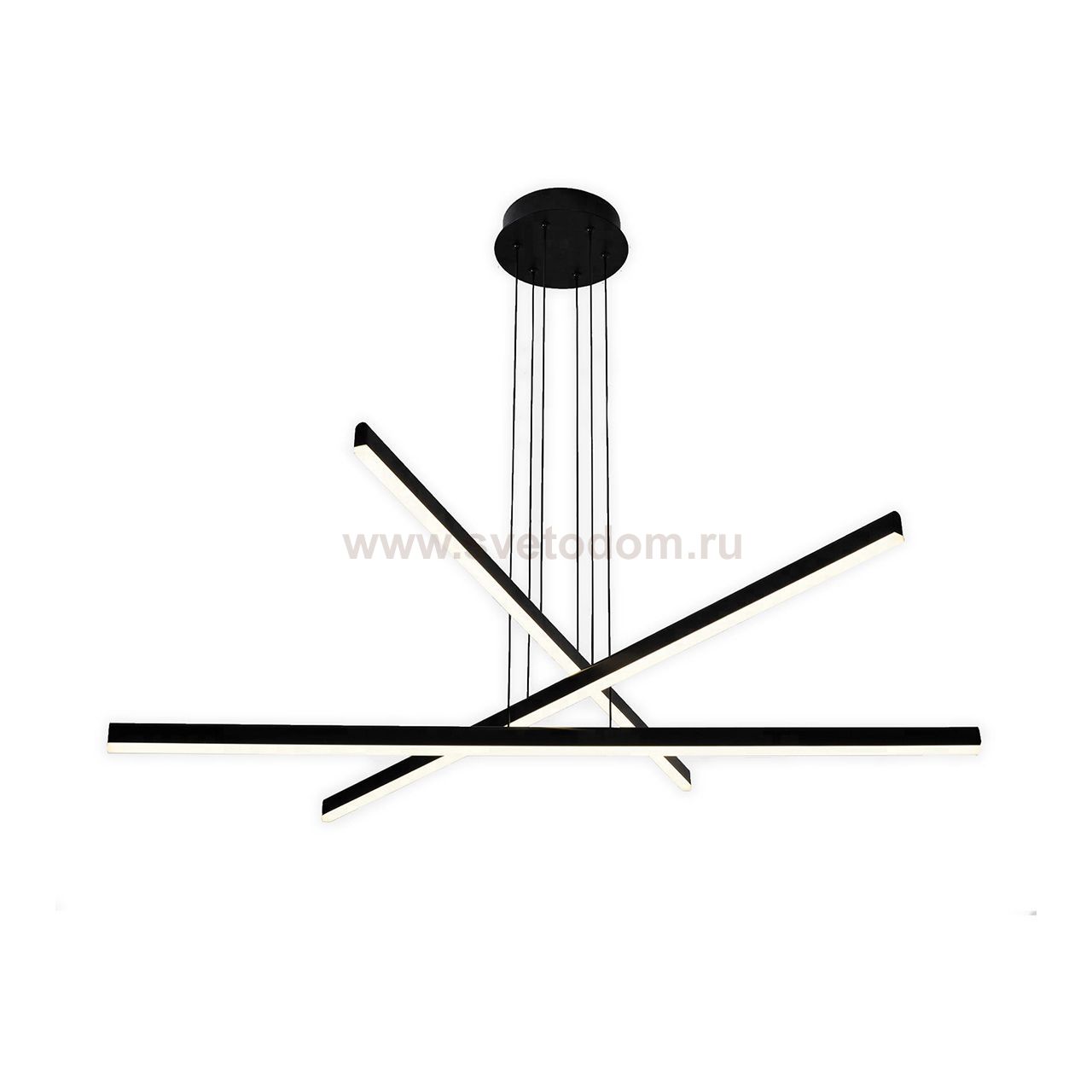 Подвес ИЛИР черный d101 h120 Led 48W (3000К) Kink light 07613-3A,19