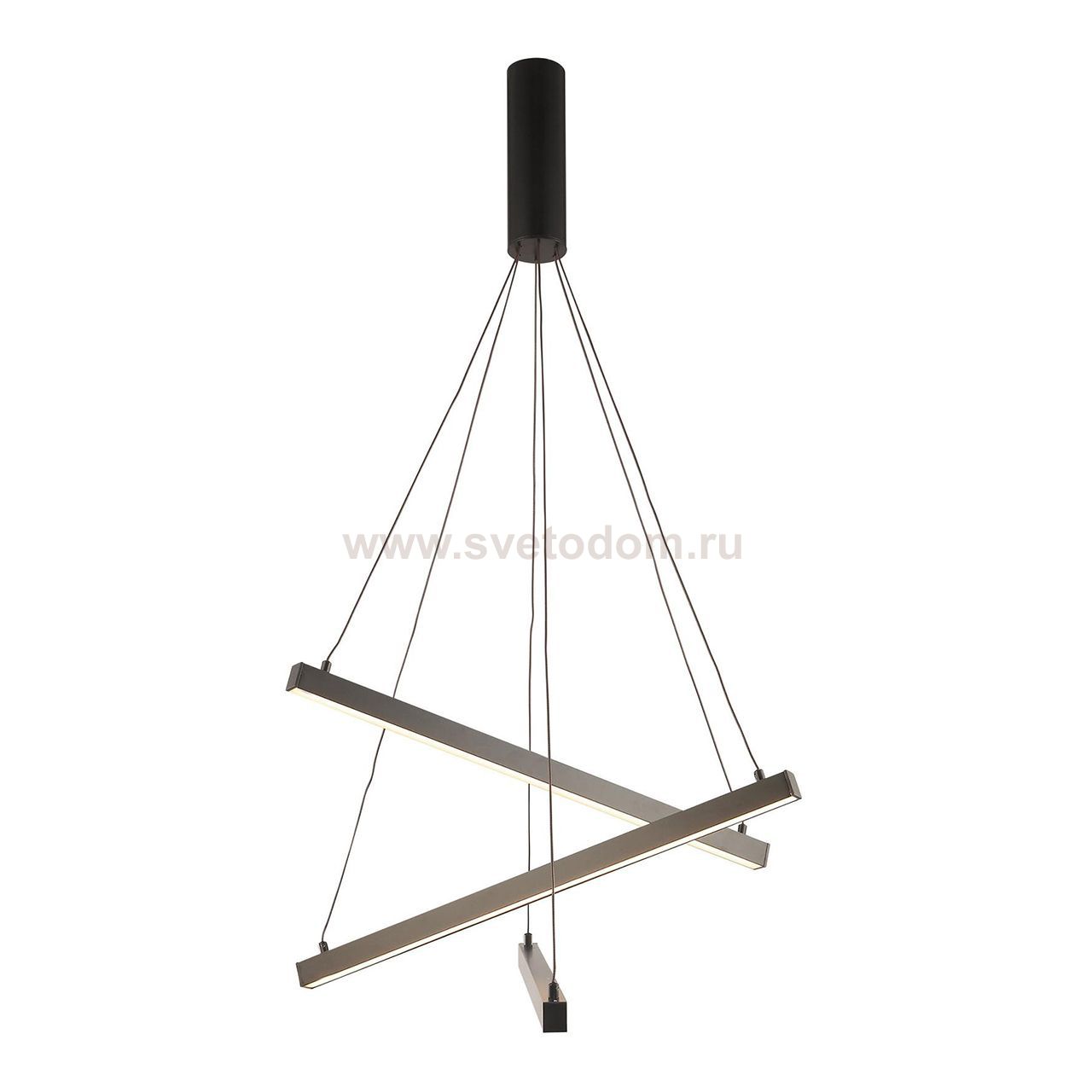 Подвес ИЛИР черный d52 h120 Led 39W(3000K) Kink light 07614-3A,19