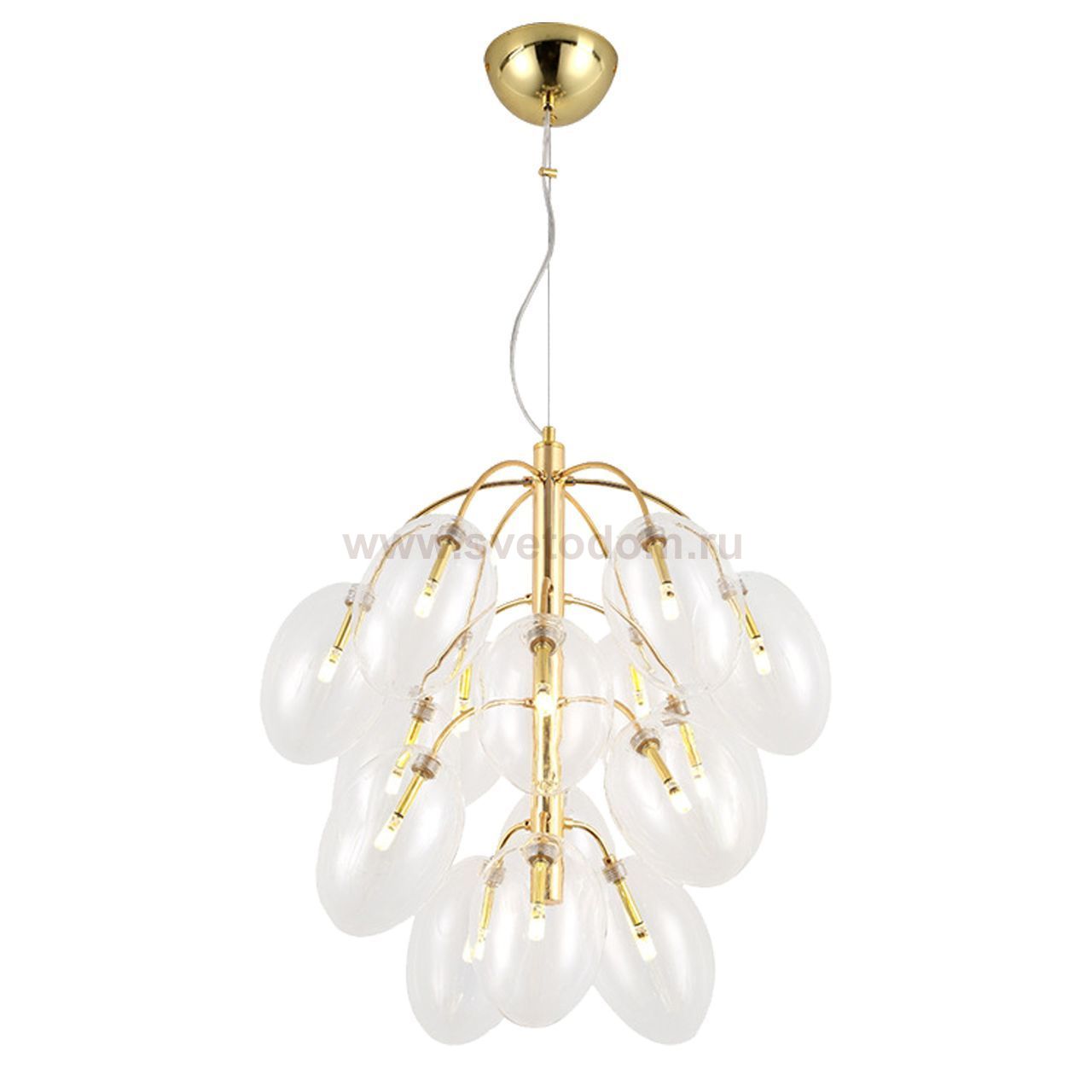 Подвесной светильник АМОС золото d55 h90 G4 15*3W (Led) Kink light 07654-15