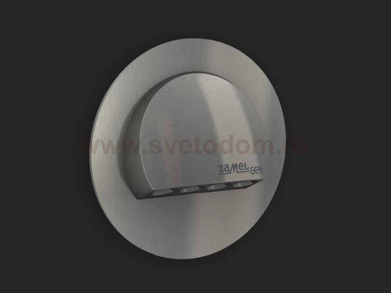 Zamel Светильник RUBI Сталь/Хол.бел. на стену, без рамки 14V DC (08-111-21)