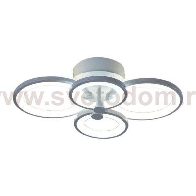 Светильник диммируемый САГА белый w58*48 h13 Led 70W (3000K-6000K) с пультом ДУ Kink light 08117D