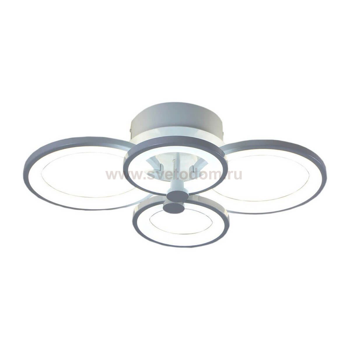 Светильник диммируемый САГА белый w58*48 h13 Led 70W (3000K-6000K) с пультом ДУ Kink light 08117D