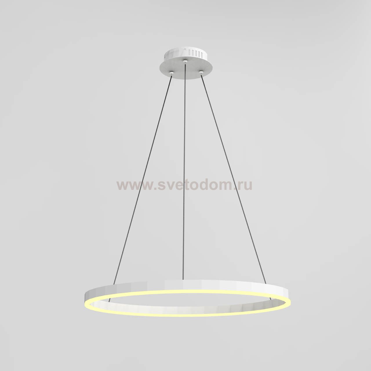 Подвесной светильник ТОР белый d40 h110 Led 24W (4000K) Kink light 08212,01(4000K)