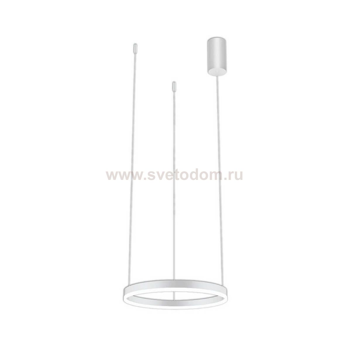 Подвесной светильник ТОР белый d40 h110 Led 24W (4000K) Kink light 08212,01P(4000K)