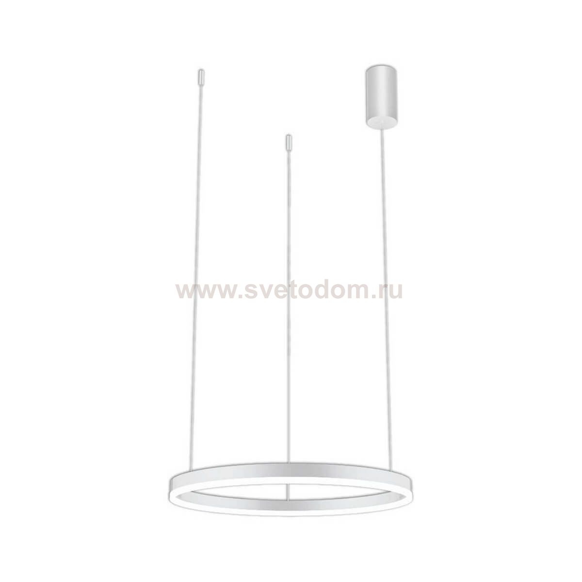 Подвесной светильник ТОР белый d60 h110 Led 36W (4000K) Kink light 08213,01P(4000K)