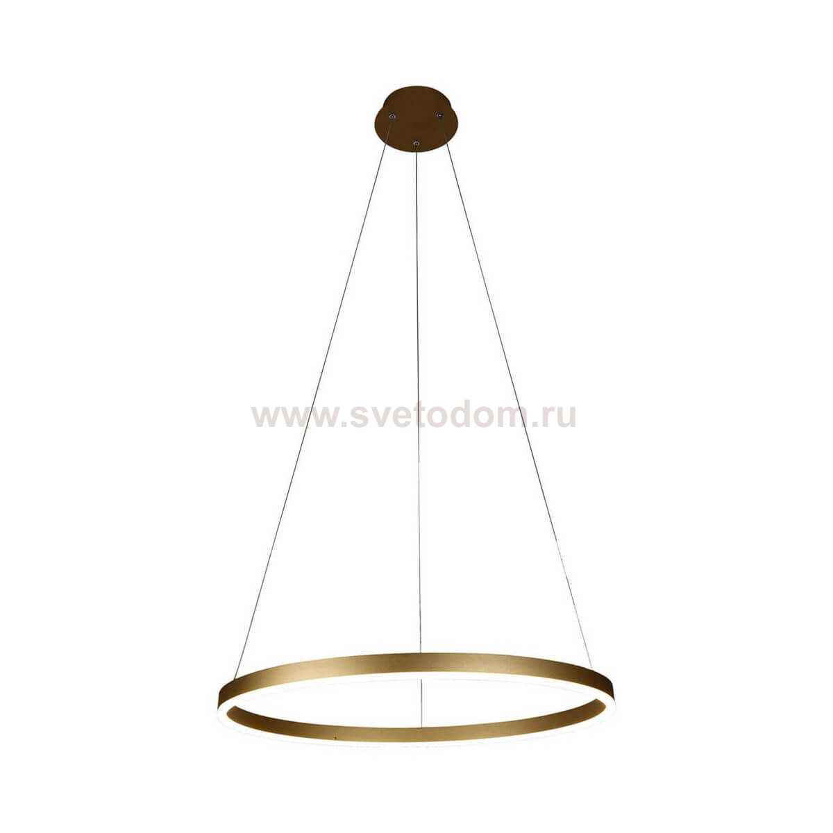 Подвесной светильник ТОР мат.золото d60 h110 Led 36W (3000K) Kink light 08213,33(3000K)