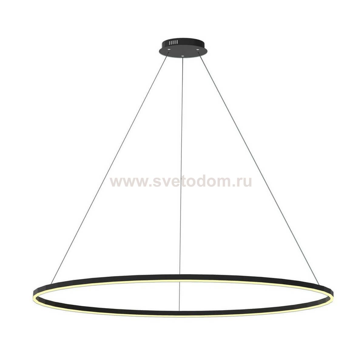 Подвесной светильник ТОР черный d100 h120 Led 64W (4000K) Kink light 08228,19(4000K)