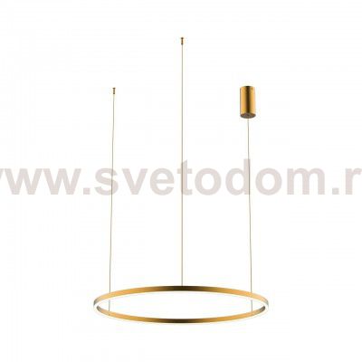 Подвесной светильник ТОР матовое золото d100 h120 Led 64W (3000K) Kink light 08228,33P(3000K)