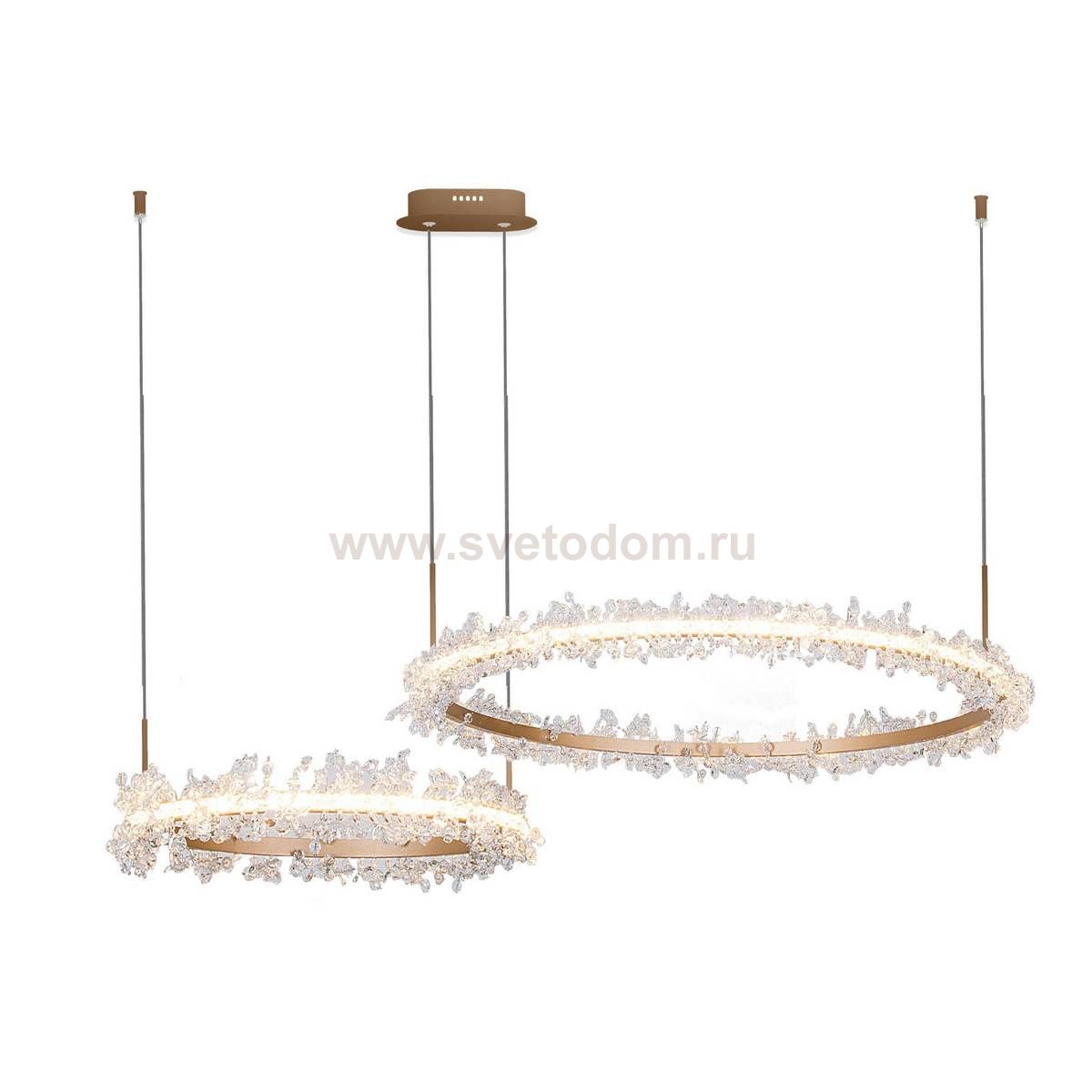 Подвес ЛАУРА золото w90*60(d40+60) h110 Led 50W (3000K) Kink light 08245,33P