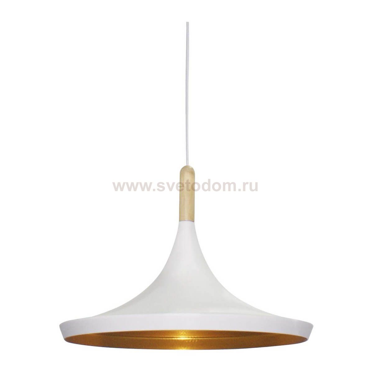 Подвесной светильник ДЕЙЗИ белый d35 h80 E27 1*40w Kink light 08346-1,01