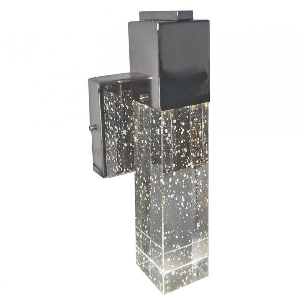 Светильник потолочный АКВА хром w32*32 h29 PowerLed 25W (4000К) Kink light 08510-5(4000К)