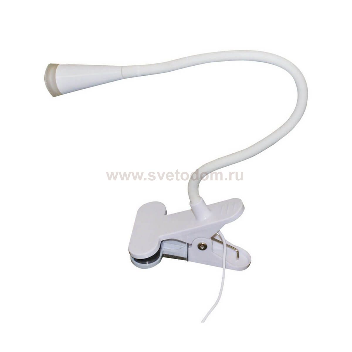 Подсветка ЛАЙТ w6*3 h11~46 Led 1*3w (3000K) на прищепке белая Kink light 08567,01(3000K)