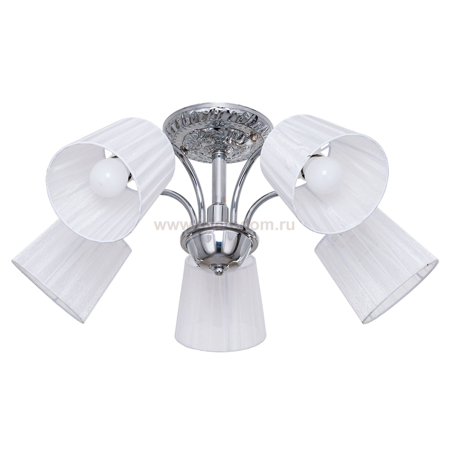 Потолочный светильник Экономсвет 085C/5CR WT