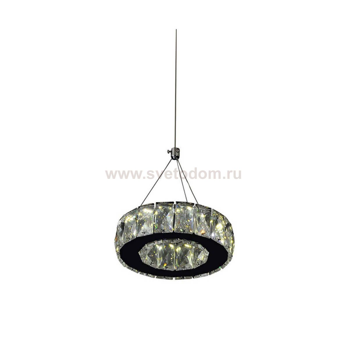 Подвесной светильник ТОР-КРИСТАЛЛ хром h120 d15 Led 12w (4000K) Kink light 08610-1(4000K)