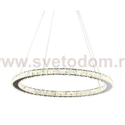 Подвесной светильник ТОР-КРИСТАЛЛ хром h120 d50 Led 36w (3000-6000K) с пультом ДУ Kink light 08610-3(3000-6000K)