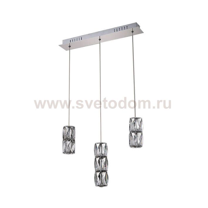 Подвесной светильник АКВА-КРИСТАЛЛ хром w45*7 h150 Led 30W (4000K) Kink light 08620-3A