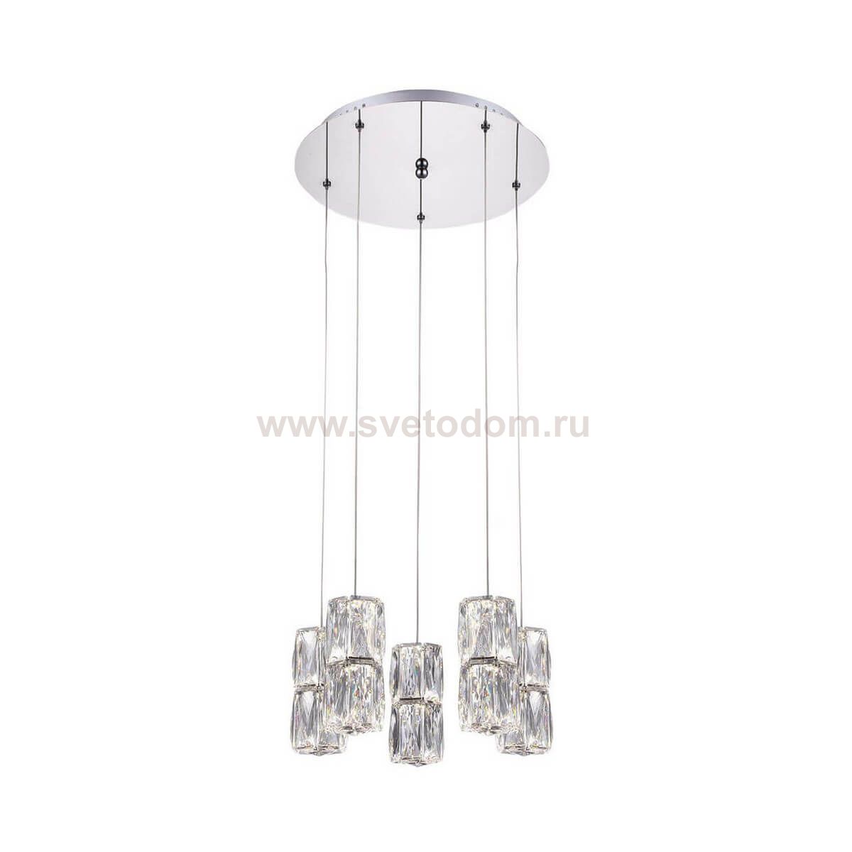 Подвесной светильник АКВА-КРИСТАЛЛ d35 h150 Led 50W (4000K) Kink light 08620-5A