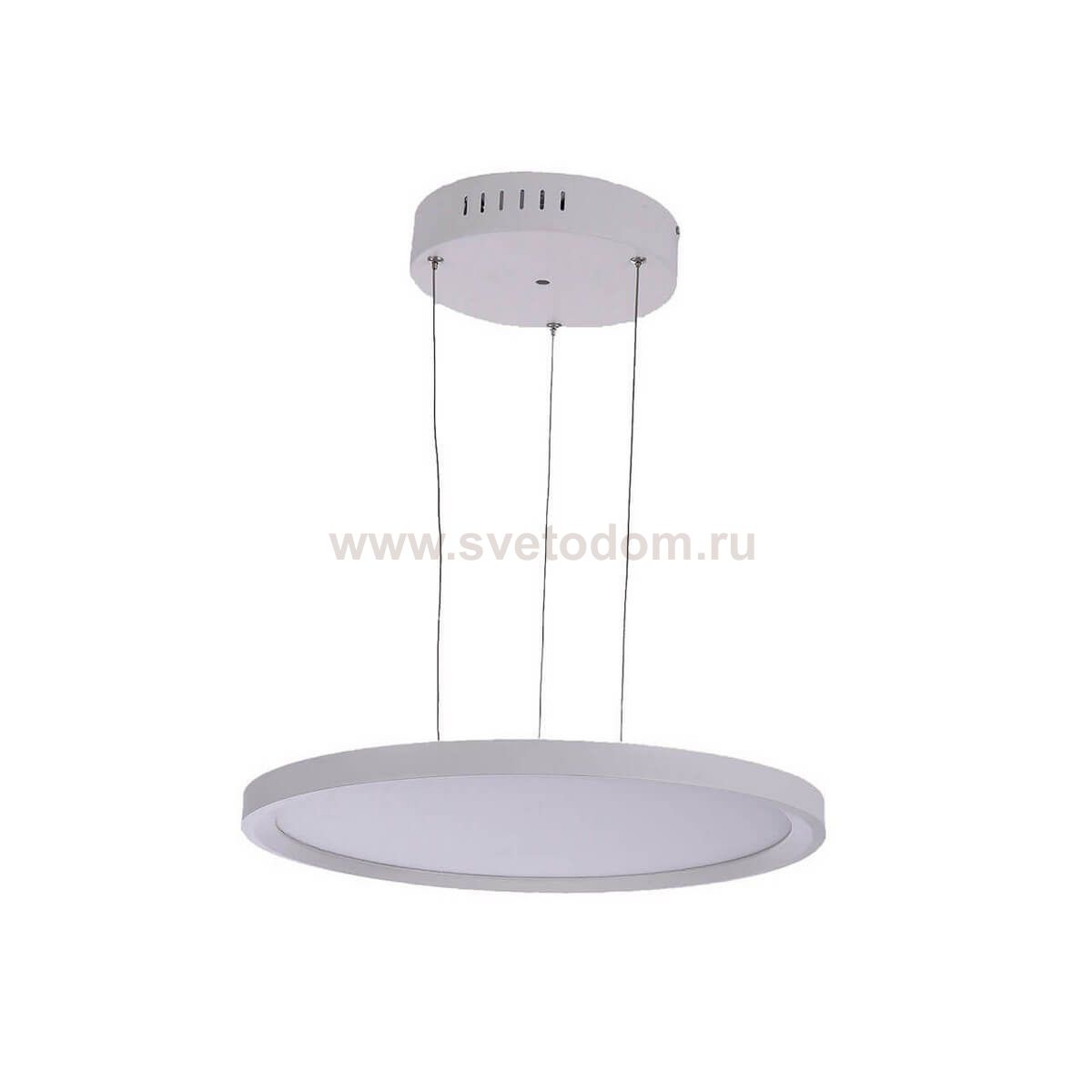 Подвесной светильник диммируемый ПАРЕТЕ белый d40,3 Led 24W (3000K-7000K) с пультом ДУ Kink light 08725-1